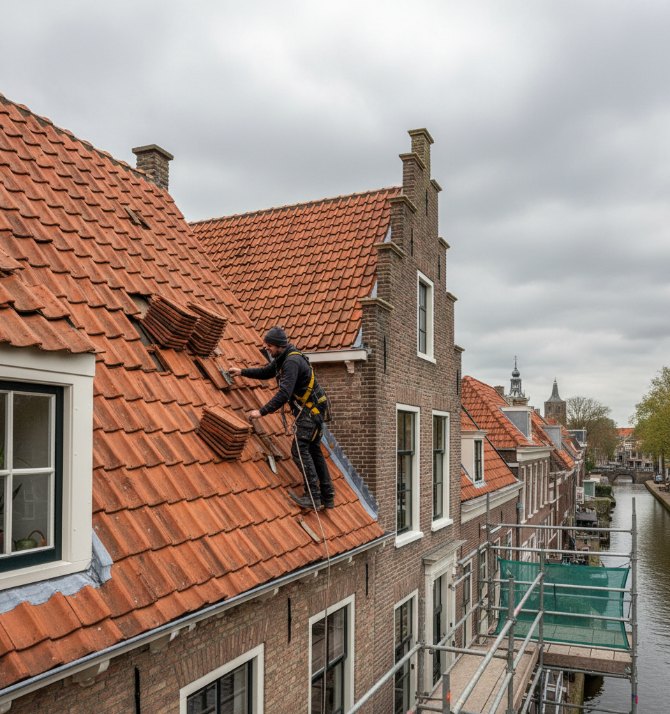Vakman aan het werk: Dakdekker in Rotterdam