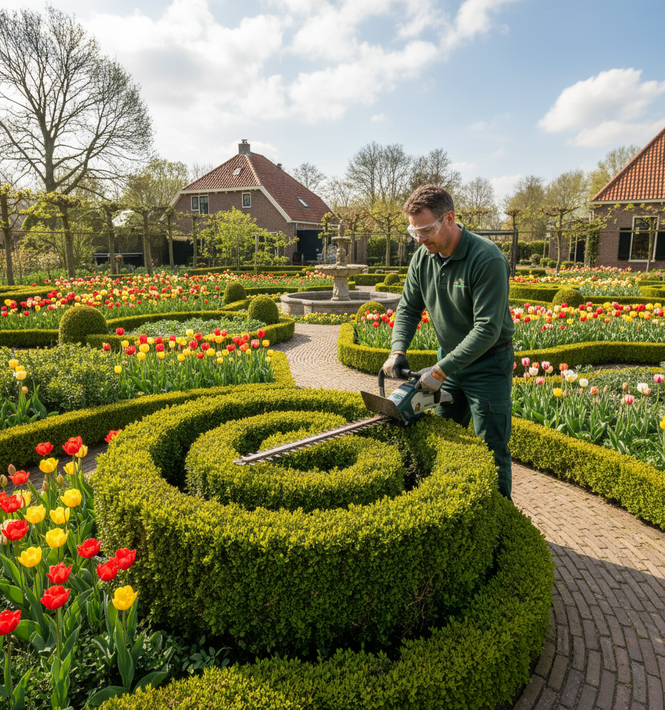 Vakman aan het werk: Tuinonderhoud in Dalfsen