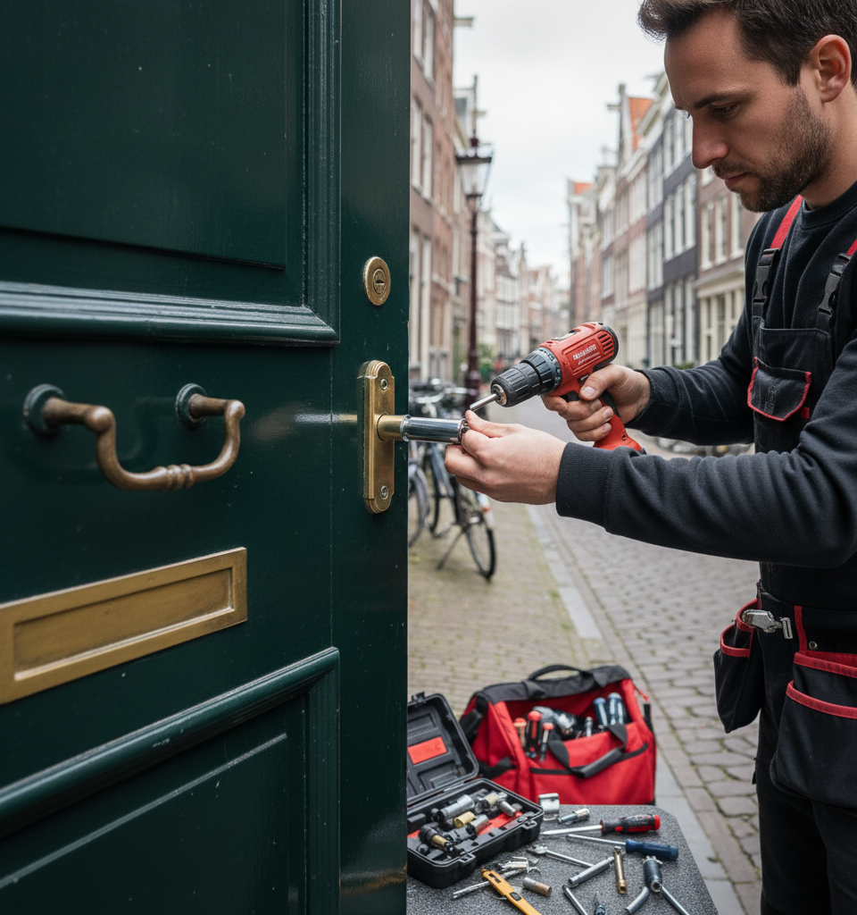 Vakman aan het werk: Slotenmaker in Amsterdam